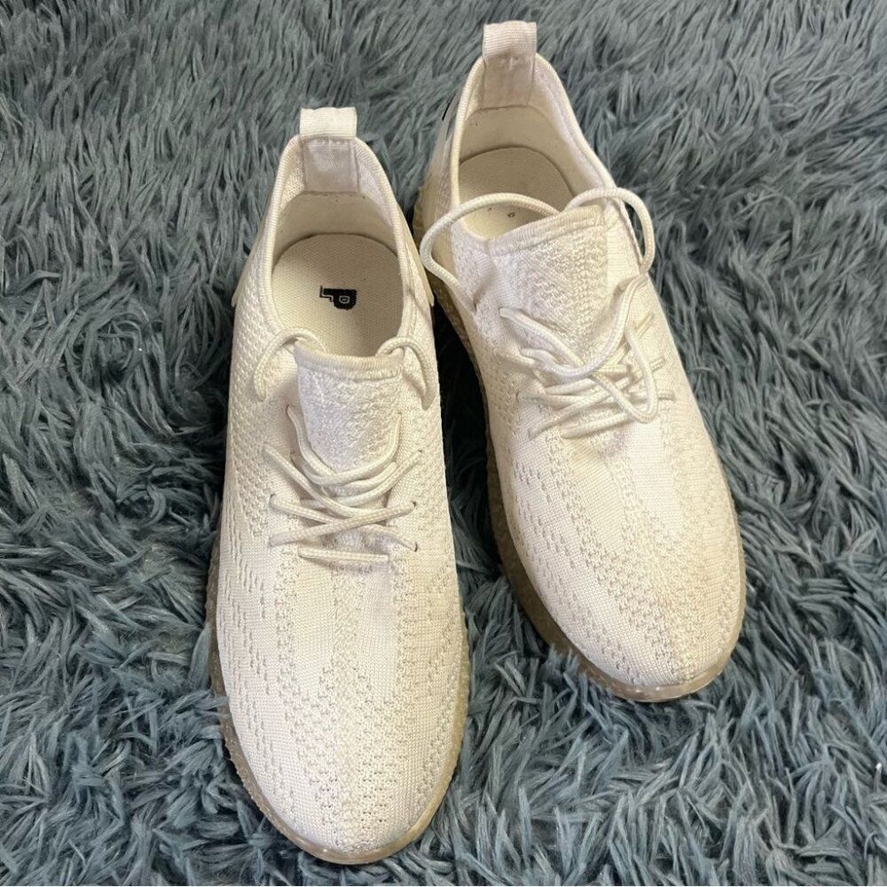 PONY Product of New York Yasso White Running Sneakers Size 7.5